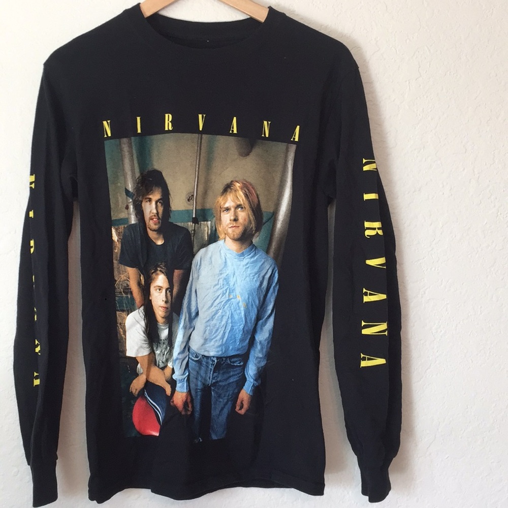 Vintage Style Nirvana Long Sleeve